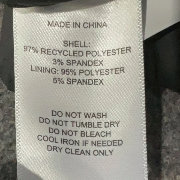 Quince Stretch Crepe Classic Timeless Belted Trench Coat Navy Small - Picture 9 of 10